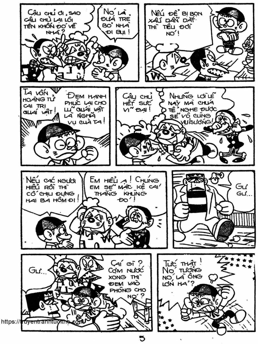 Truyện Tranh Cậu Bé Ngoài Hành Tinh - Kaibutsu Kun trang 4