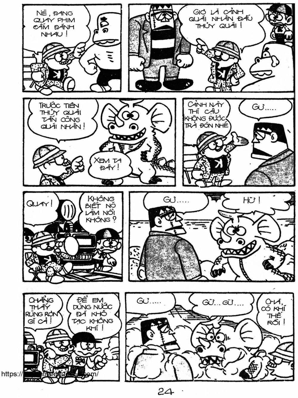 Truyện Tranh Cậu Bé Ngoài Hành Tinh - Kaibutsu Kun trang 4