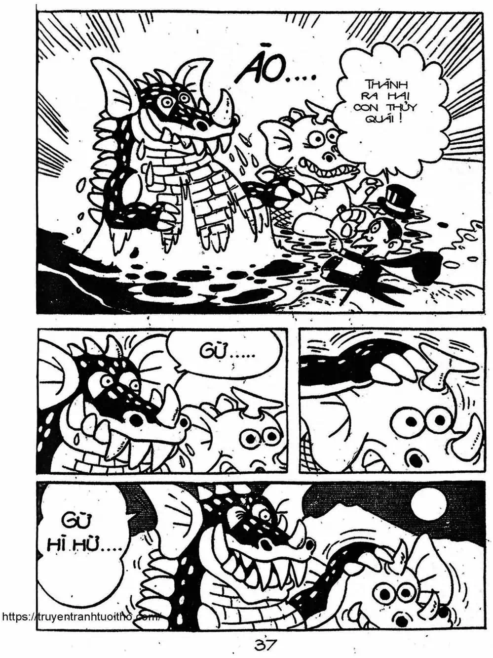 Truyện Tranh Cậu Bé Ngoài Hành Tinh - Kaibutsu Kun trang 4