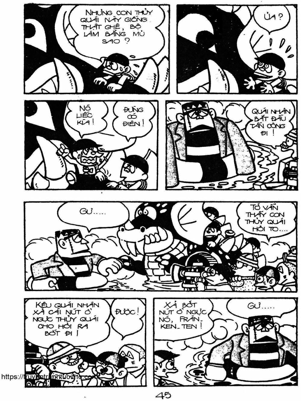 Truyện Tranh Cậu Bé Ngoài Hành Tinh - Kaibutsu Kun trang 4