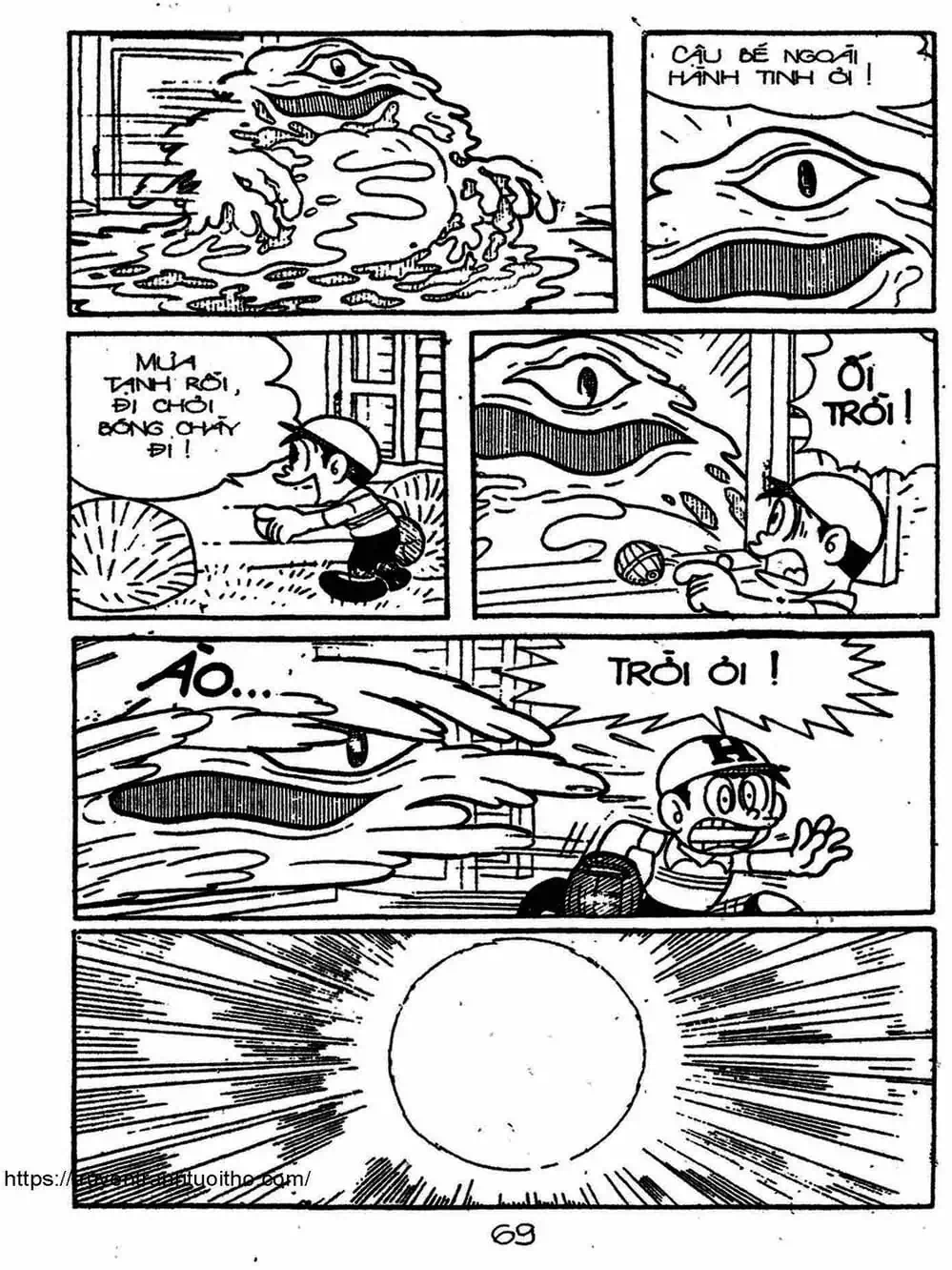 Truyện Tranh Cậu Bé Ngoài Hành Tinh - Kaibutsu Kun trang 4