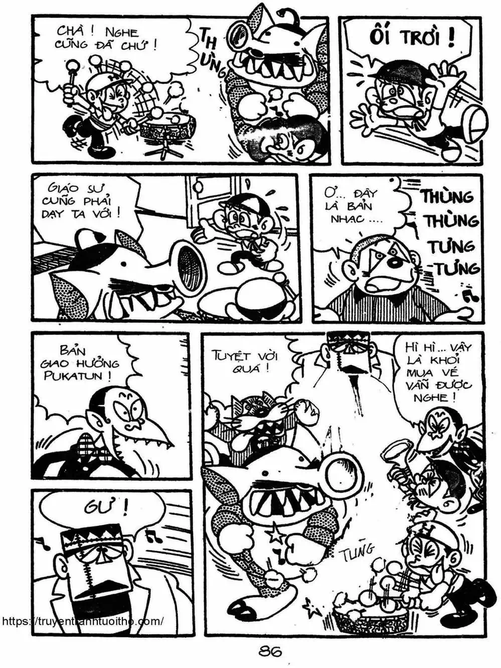 Truyện Tranh Cậu Bé Ngoài Hành Tinh - Kaibutsu Kun trang 4