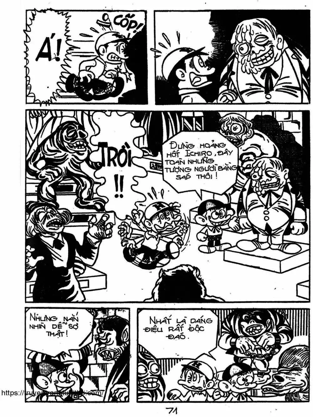 Truyện Tranh Cậu Bé Ngoài Hành Tinh - Kaibutsu Kun trang 4