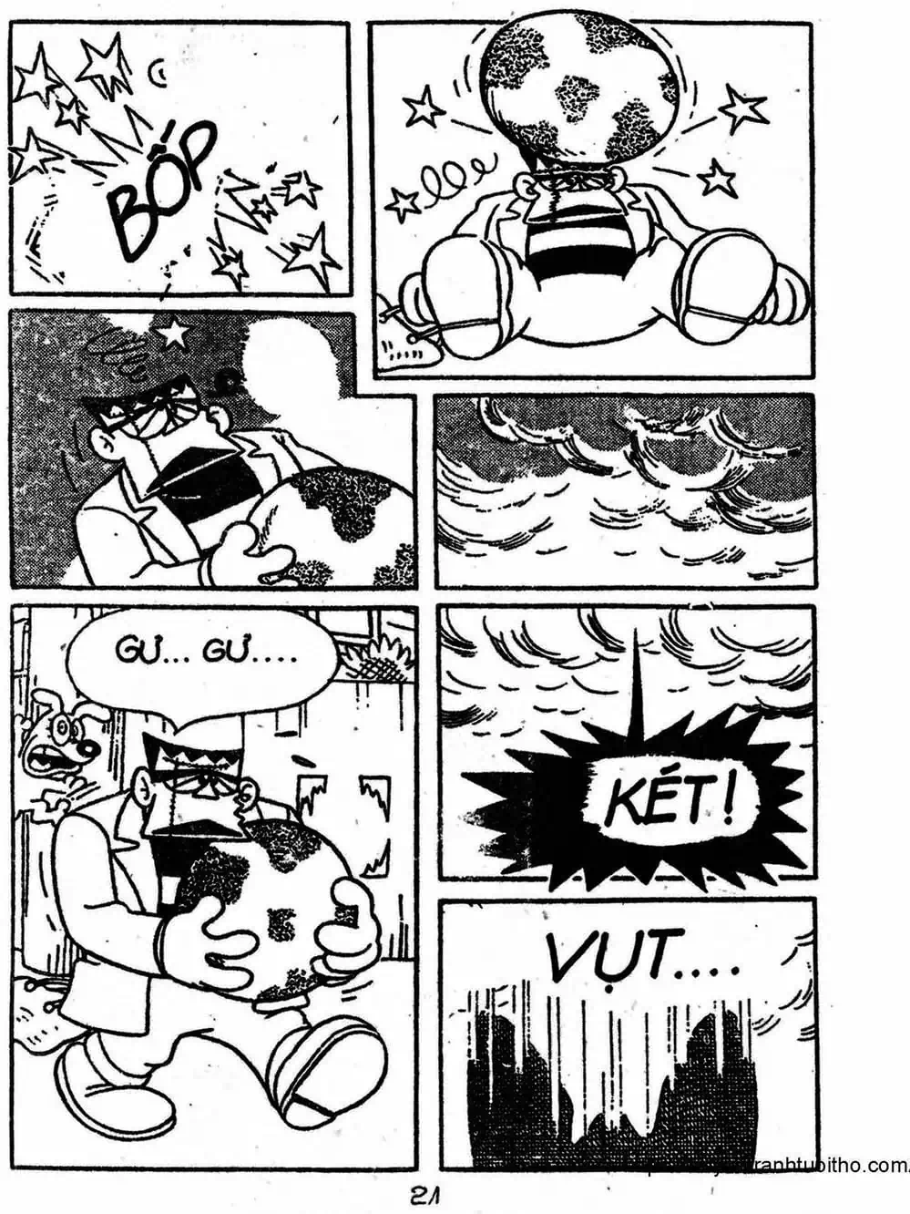 Truyện Tranh Cậu Bé Ngoài Hành Tinh - Kaibutsu Kun trang 4