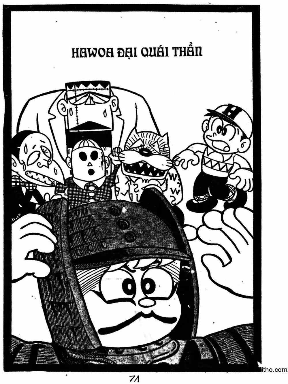 Truyện Tranh Cậu Bé Ngoài Hành Tinh - Kaibutsu Kun trang 4