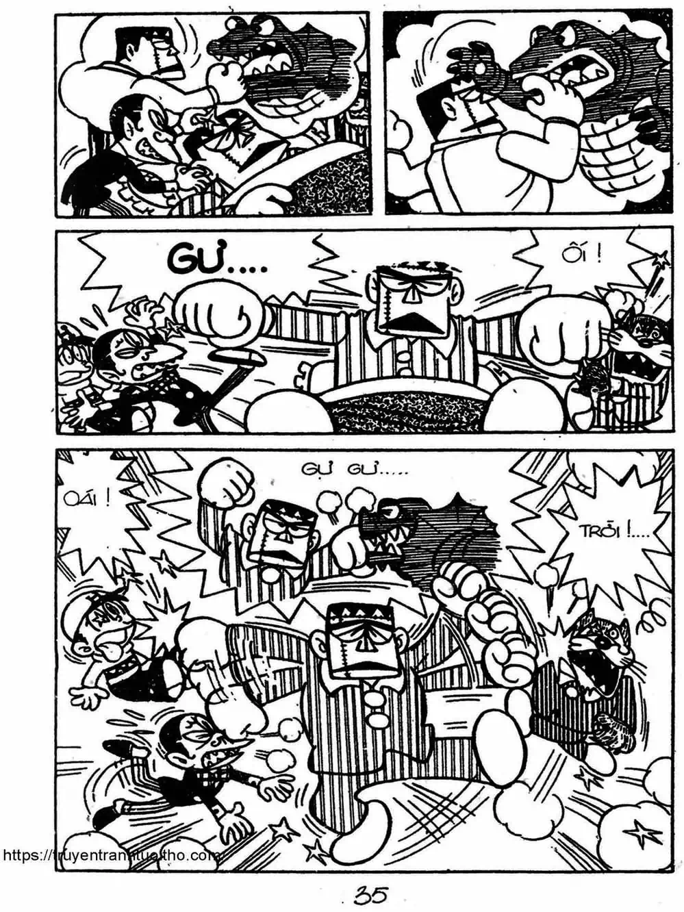 Truyện Tranh Cậu Bé Ngoài Hành Tinh - Kaibutsu Kun trang 4