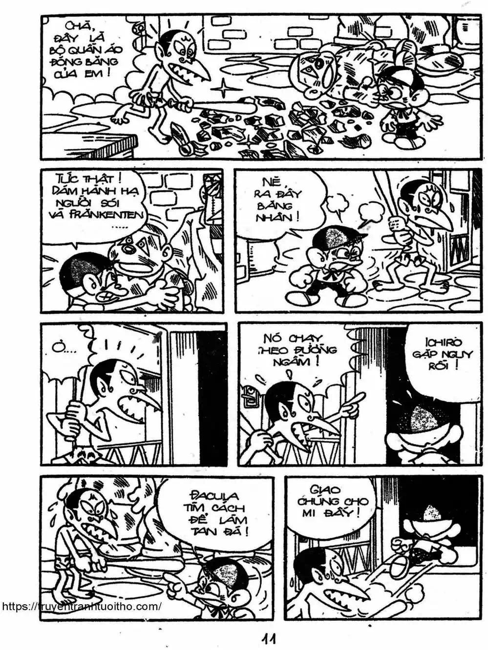 Truyện Tranh Cậu Bé Ngoài Hành Tinh - Kaibutsu Kun trang 4