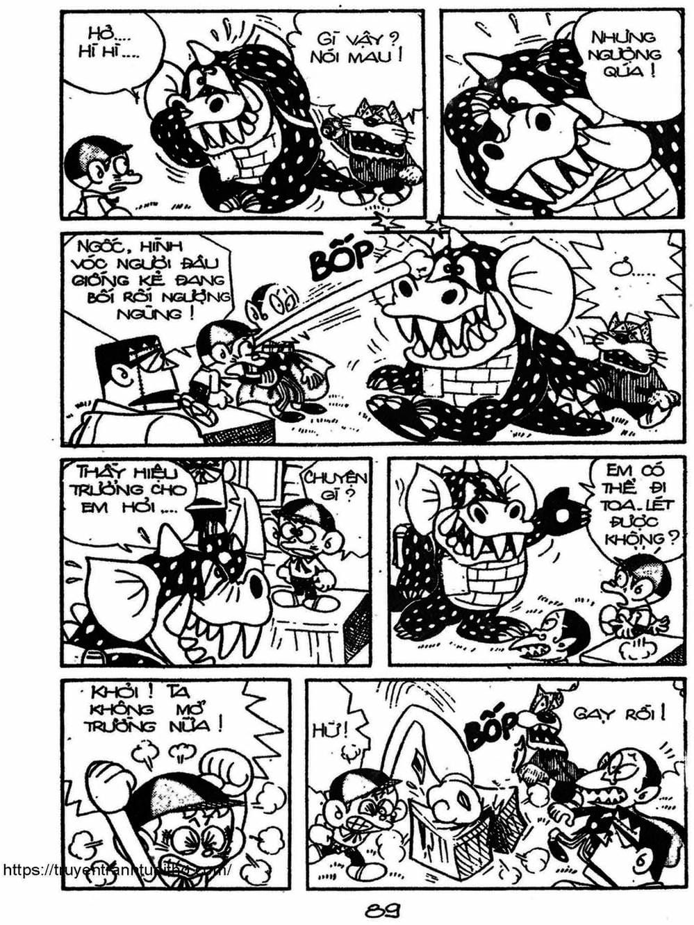 Truyện Tranh Cậu Bé Ngoài Hành Tinh - Kaibutsu Kun trang 4