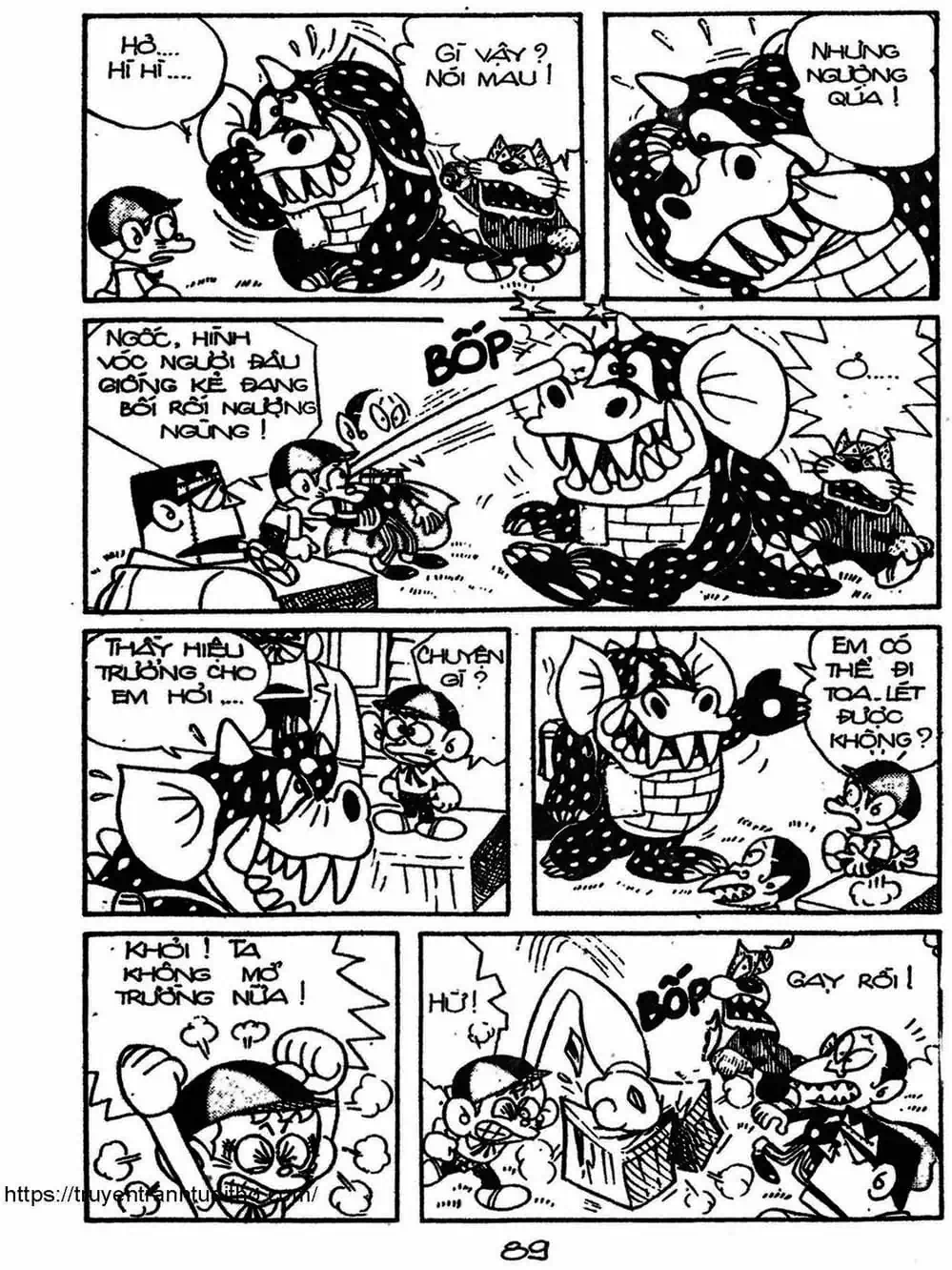 Truyện Tranh Cậu Bé Ngoài Hành Tinh - Kaibutsu Kun trang 4