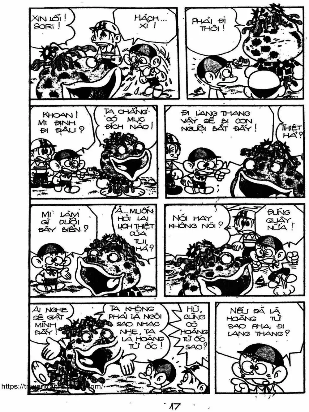 Truyện Tranh Cậu Bé Ngoài Hành Tinh - Kaibutsu Kun trang 4