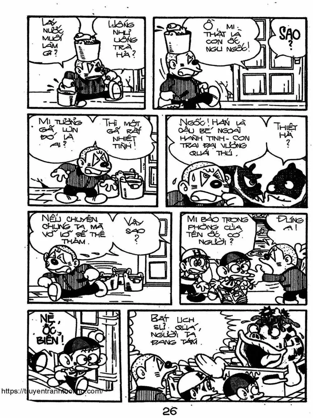 Truyện Tranh Cậu Bé Ngoài Hành Tinh - Kaibutsu Kun trang 4