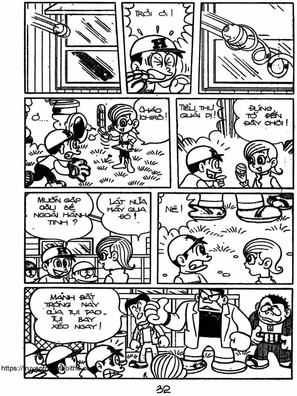 Truyện Tranh Cậu Bé Ngoài Hành Tinh - Kaibutsu Kun trang 4