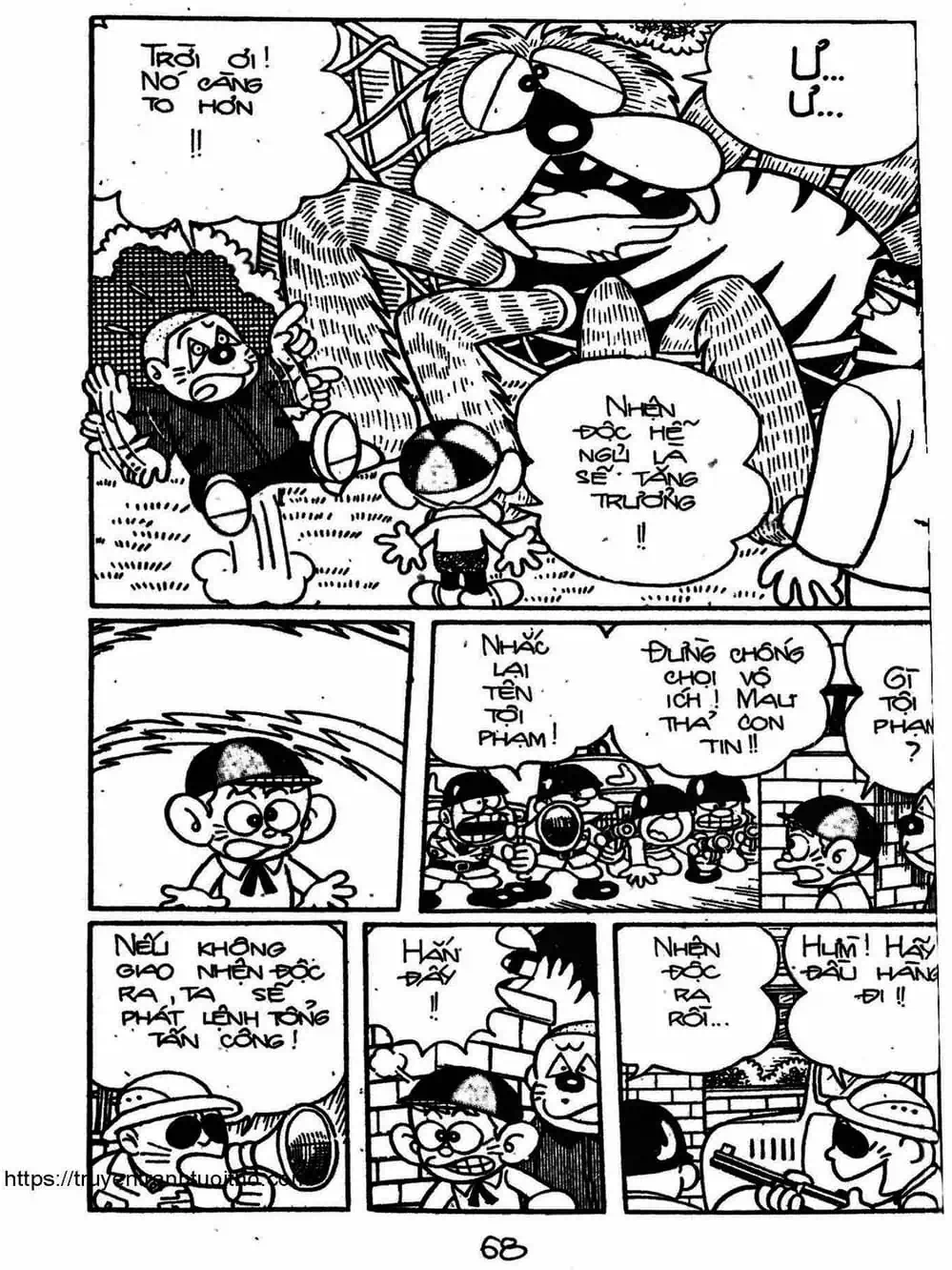 Truyện Tranh Cậu Bé Ngoài Hành Tinh - Kaibutsu Kun trang 4