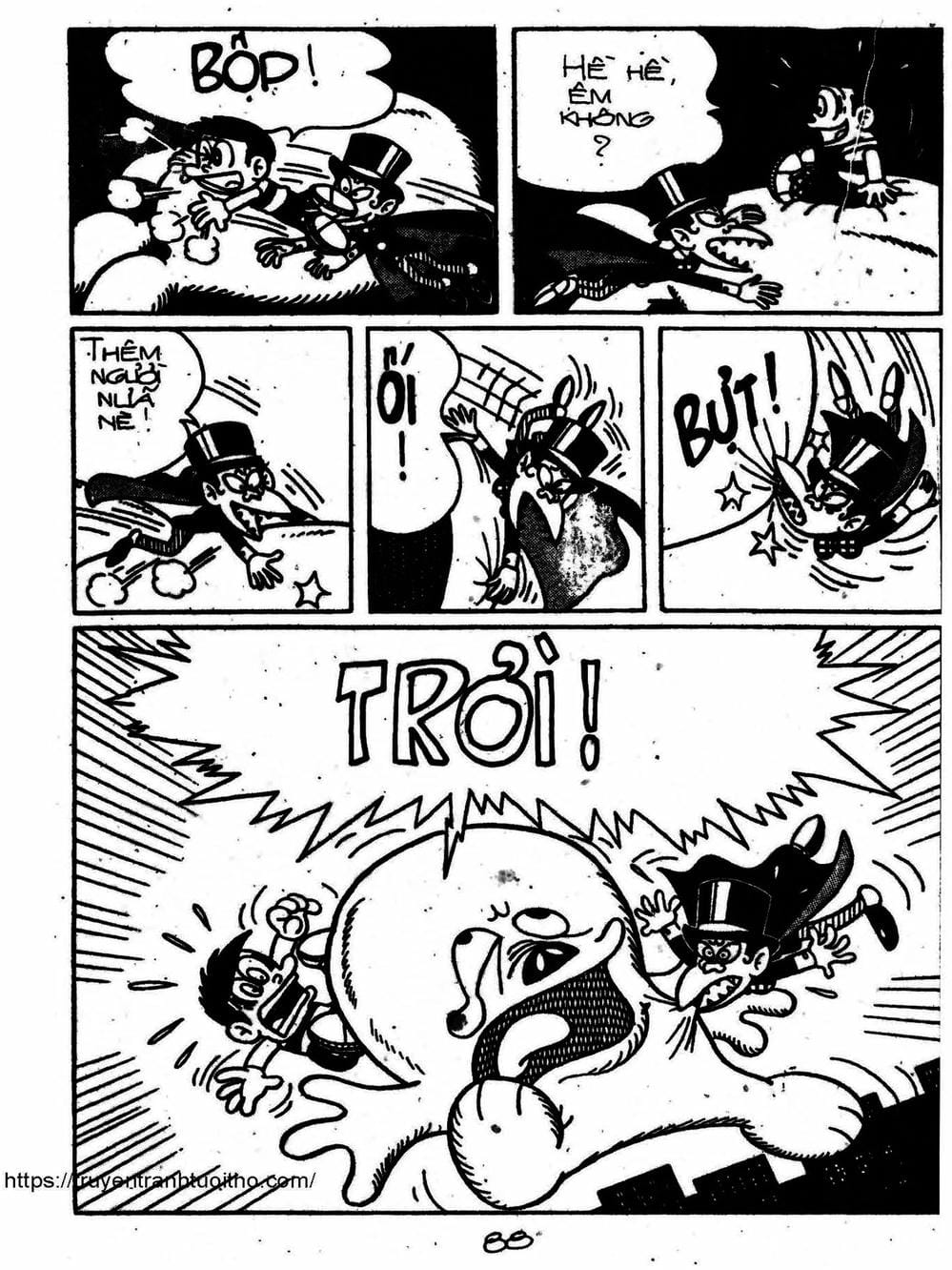 Truyện Tranh Cậu Bé Ngoài Hành Tinh - Kaibutsu Kun trang 4