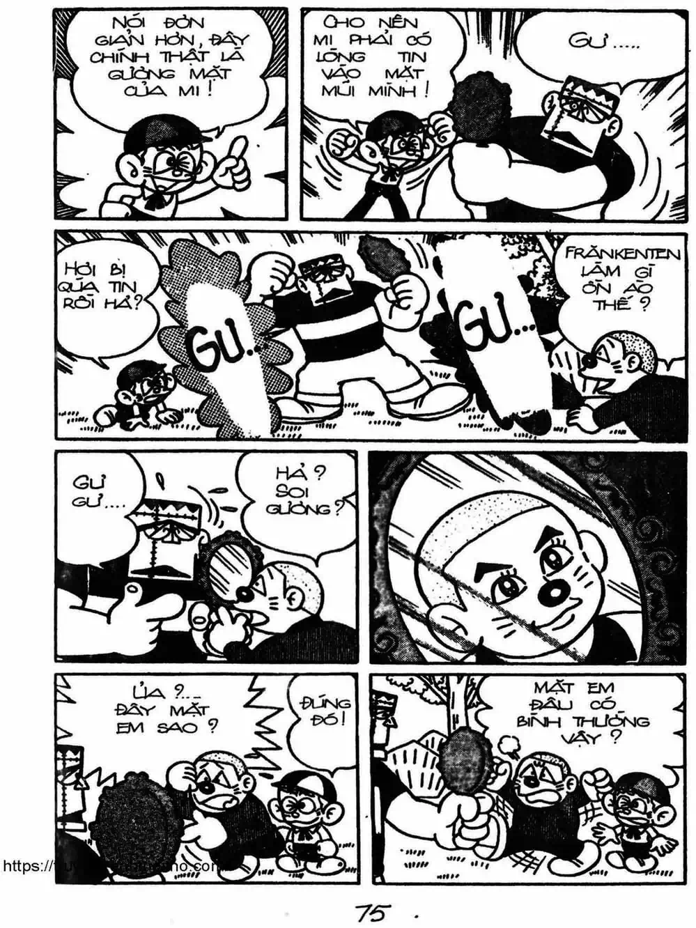 Truyện Tranh Cậu Bé Ngoài Hành Tinh - Kaibutsu Kun trang 4