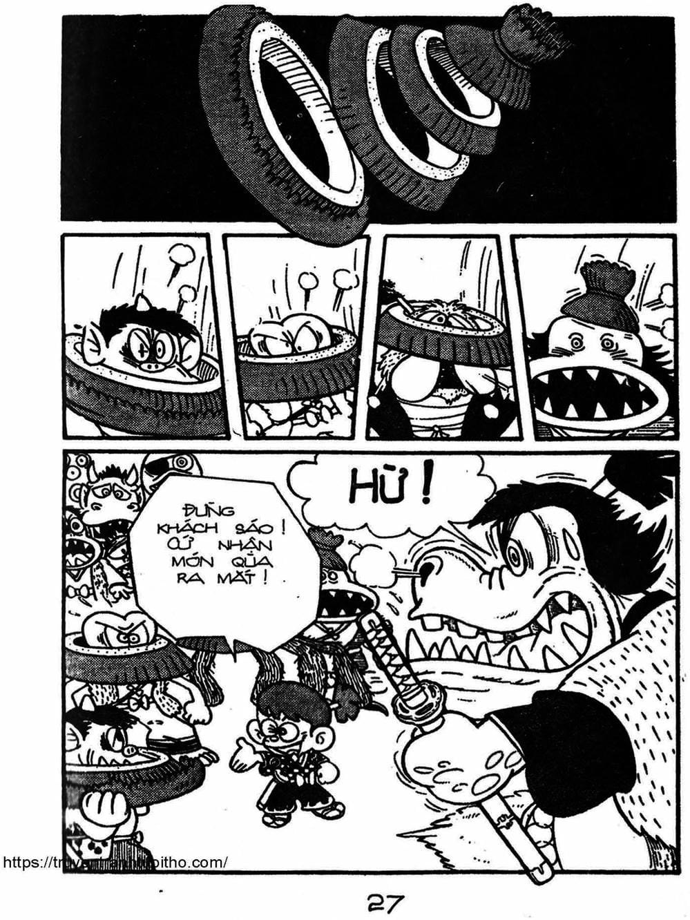 Truyện Tranh Cậu Bé Ngoài Hành Tinh - Kaibutsu Kun trang 4