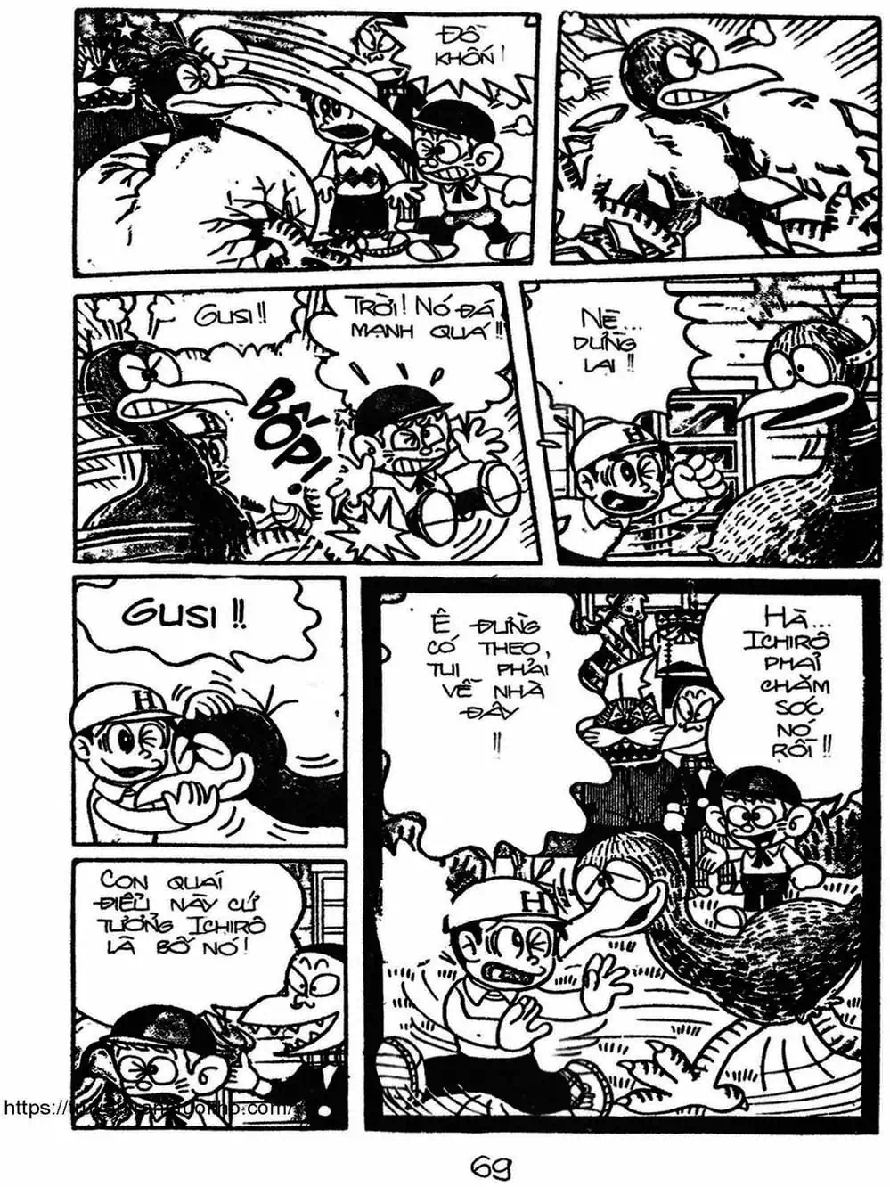 Truyện Tranh Cậu Bé Ngoài Hành Tinh - Kaibutsu Kun trang 4