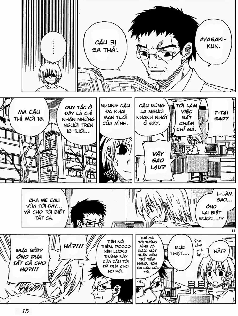 Truyện Tranh Chàng Quản Gia - Hayate No Gotoku trang 4