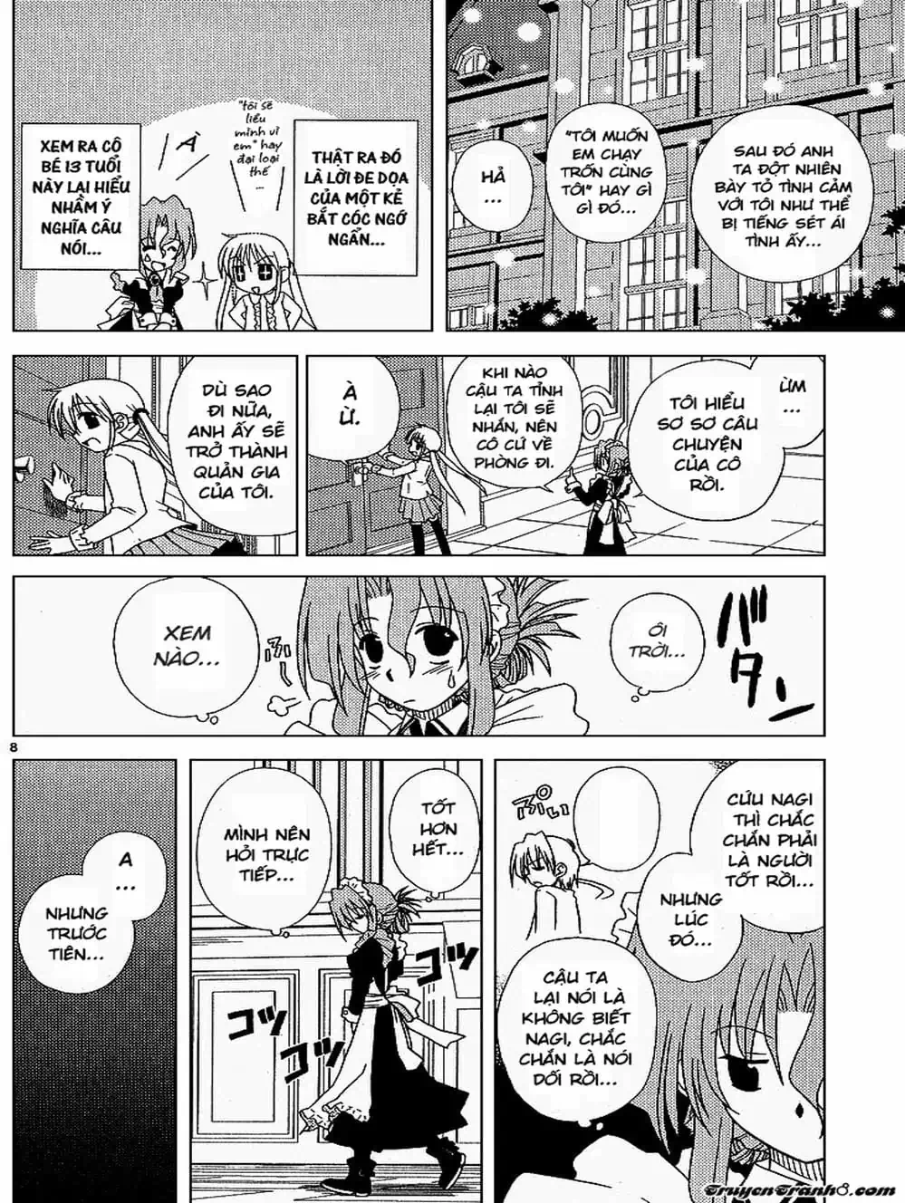 Truyện Tranh Chàng Quản Gia - Hayate No Gotoku trang 4