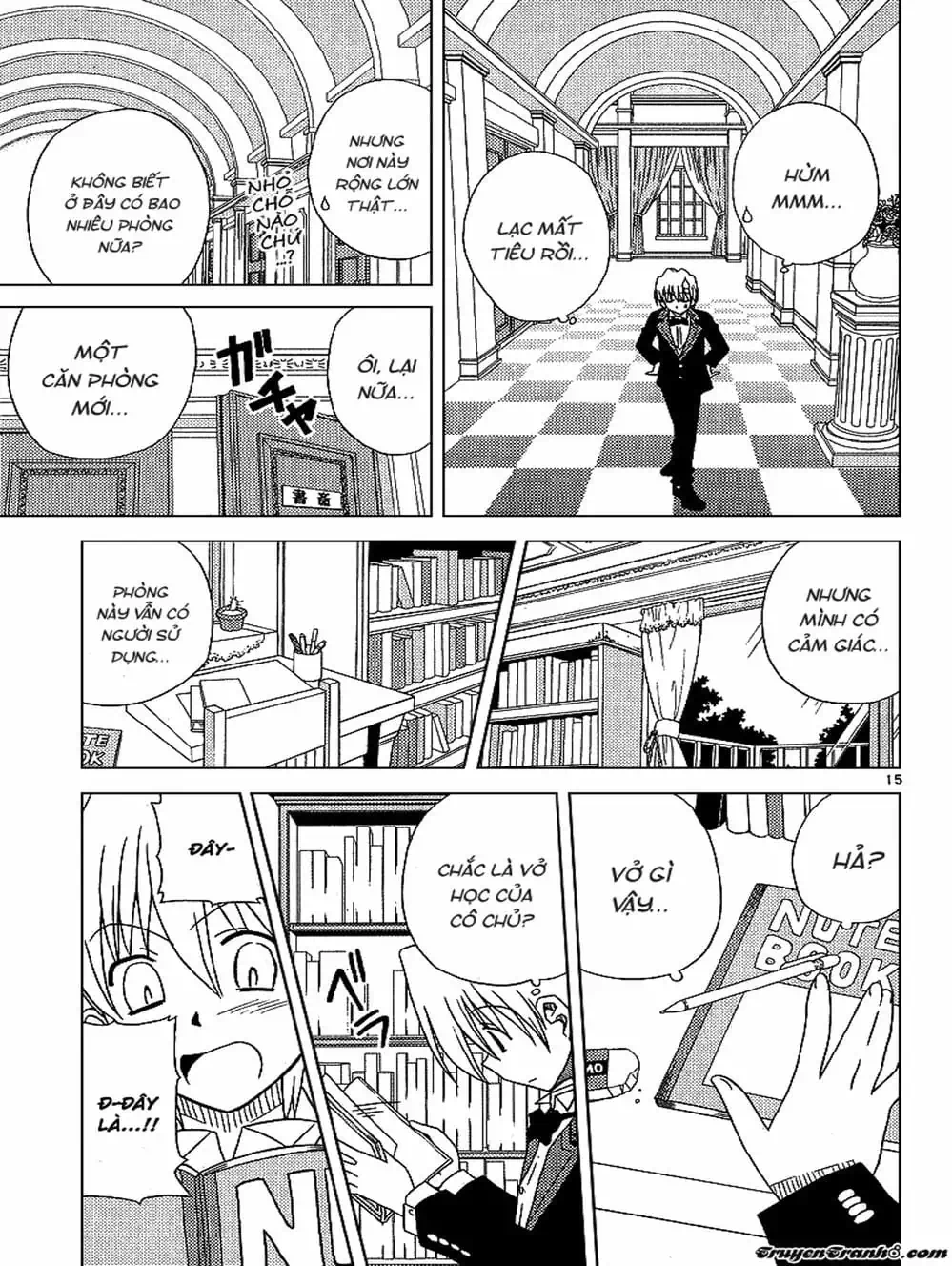 Truyện Tranh Chàng Quản Gia - Hayate No Gotoku trang 4