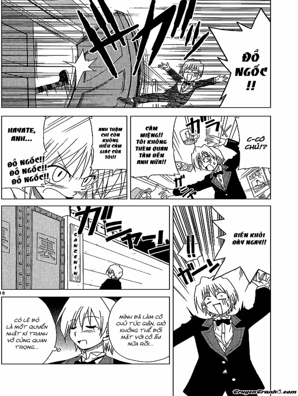 Truyện Tranh Chàng Quản Gia - Hayate No Gotoku trang 4