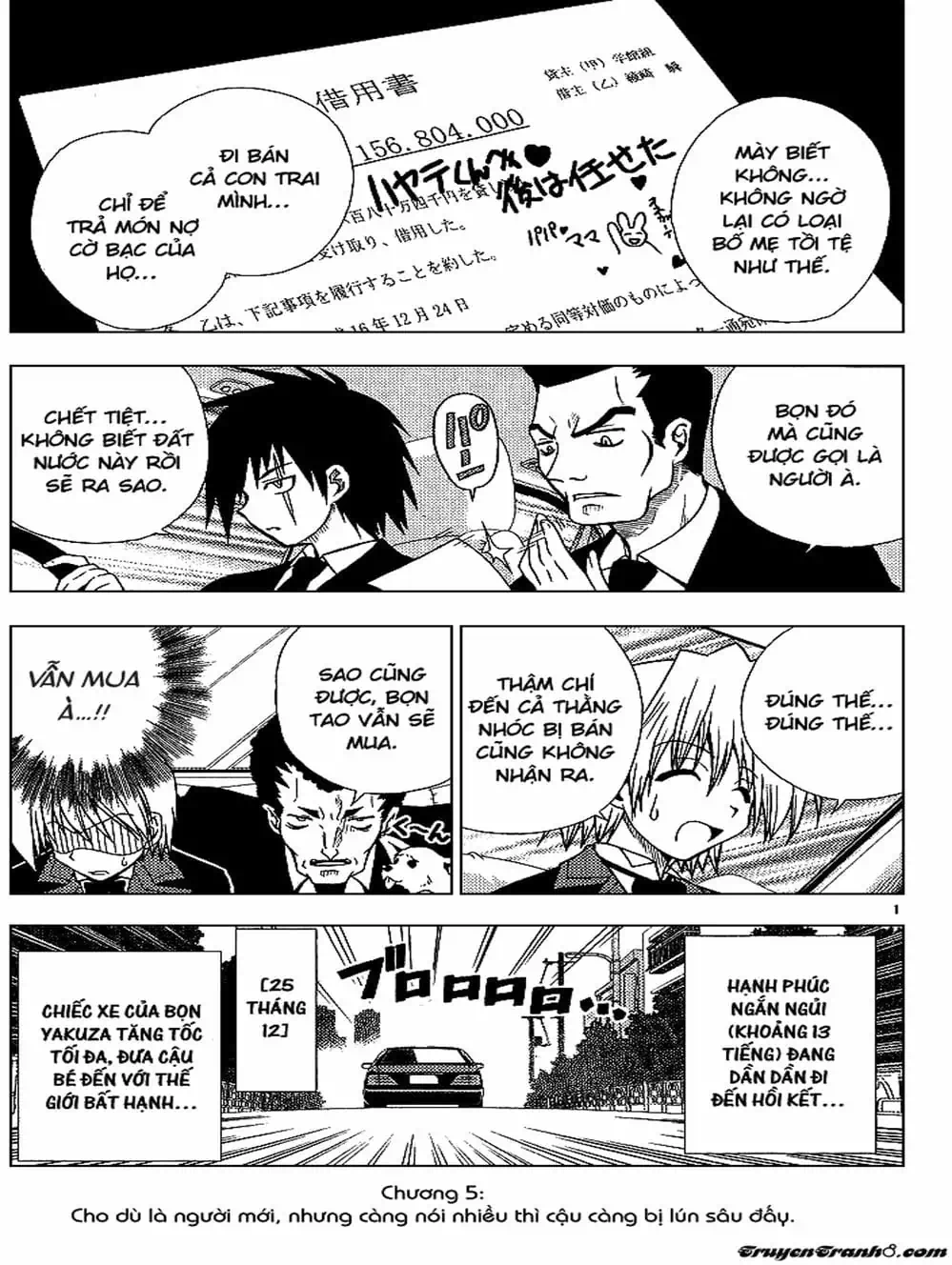 Truyện Tranh Chàng Quản Gia - Hayate No Gotoku trang 4