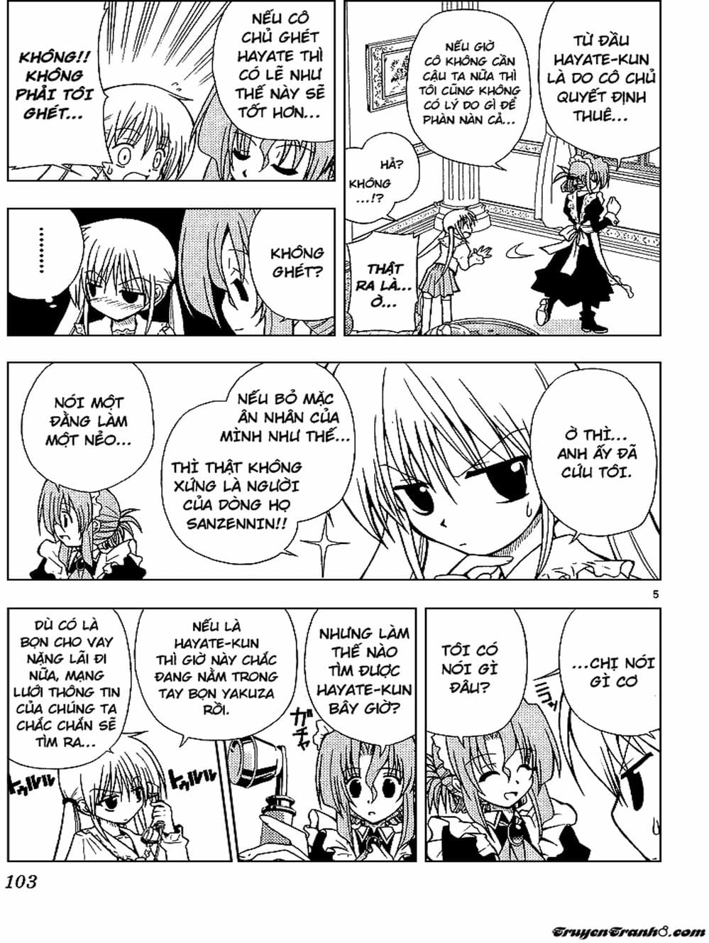Truyện Tranh Chàng Quản Gia - Hayate No Gotoku trang 4