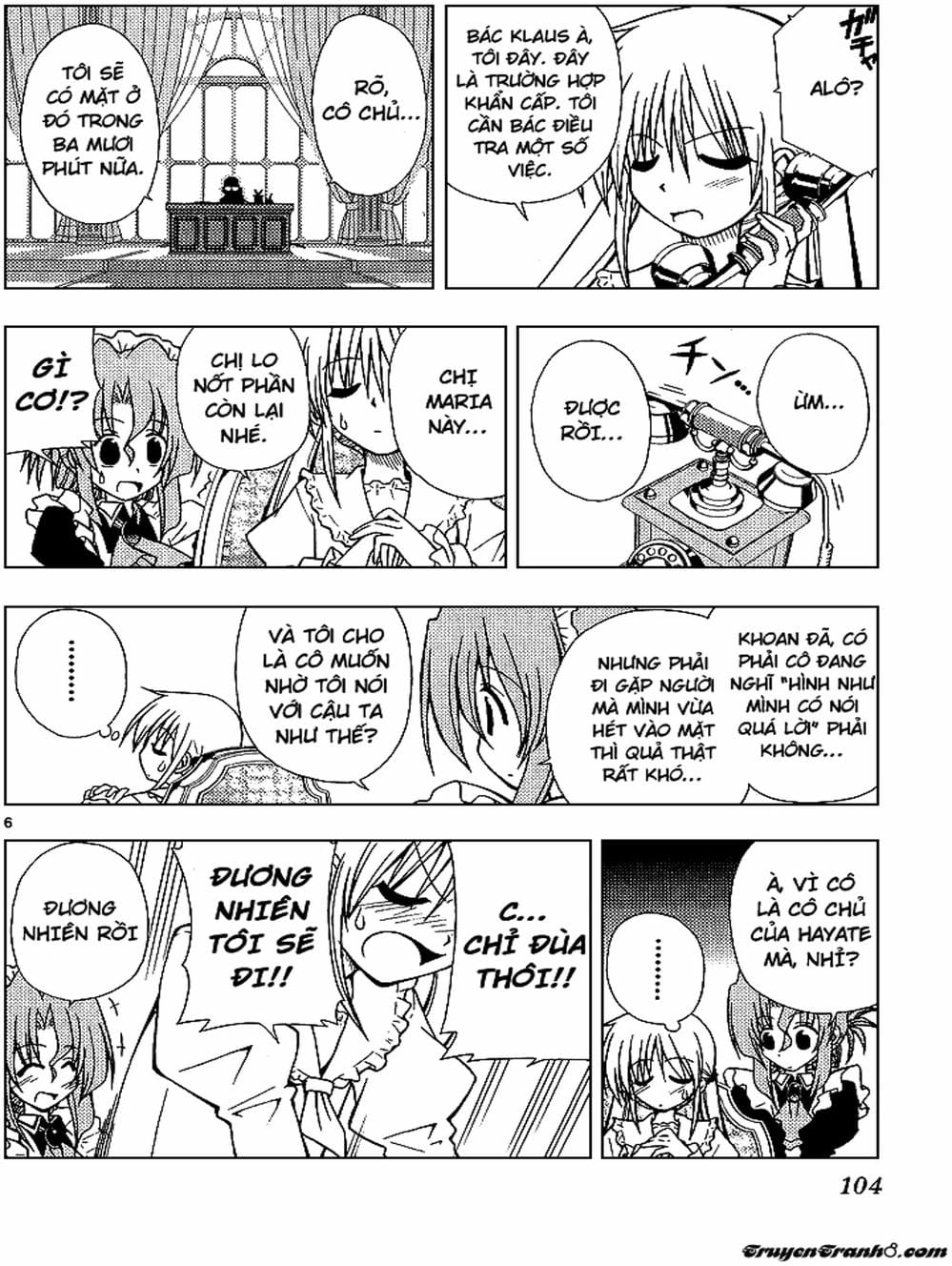 Truyện Tranh Chàng Quản Gia - Hayate No Gotoku trang 4