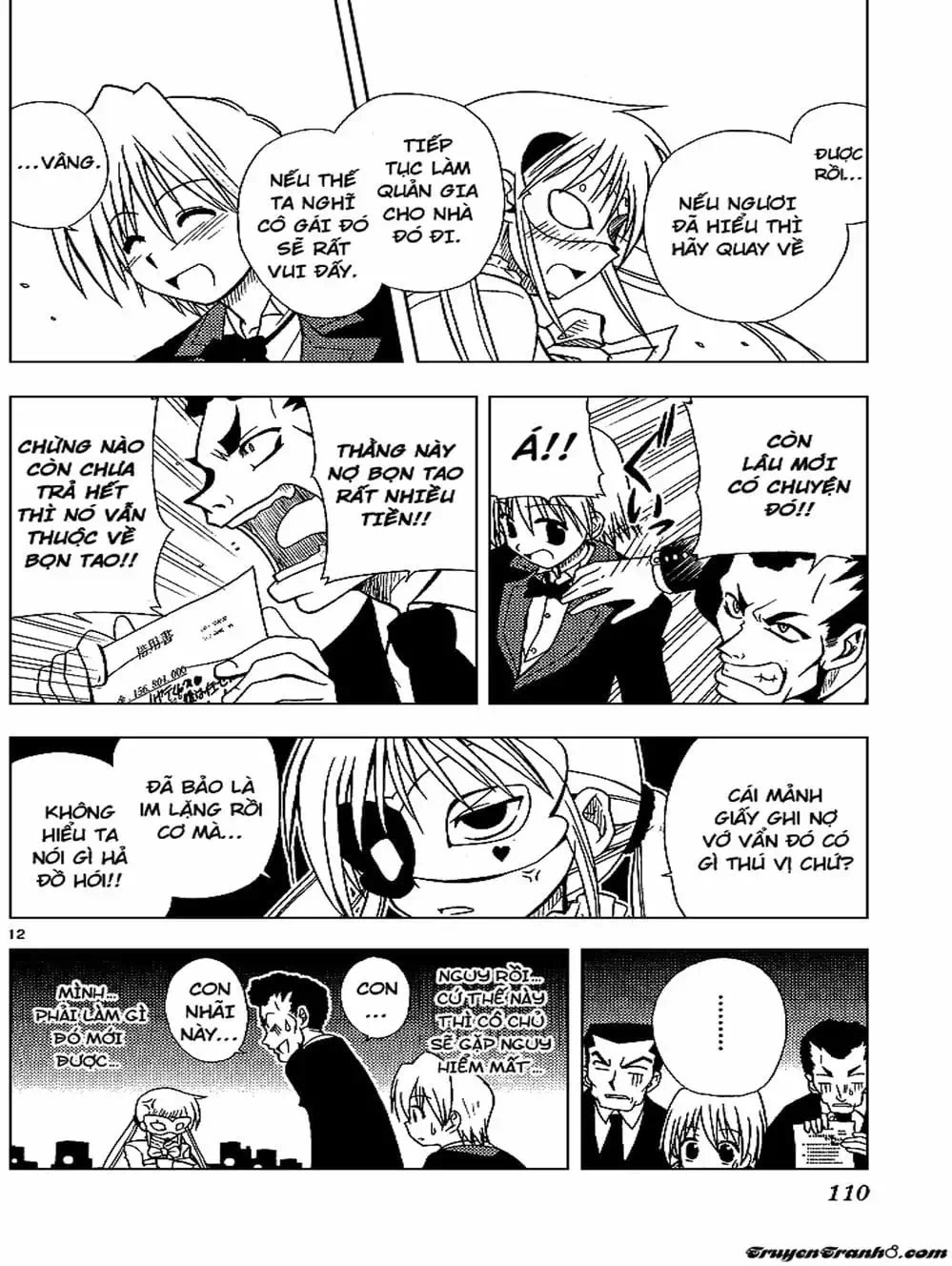 Truyện Tranh Chàng Quản Gia - Hayate No Gotoku trang 4