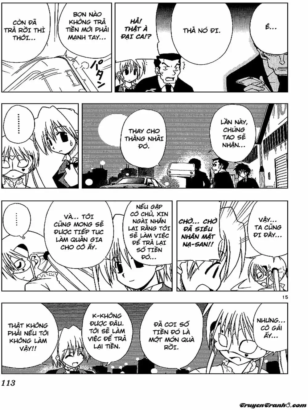 Truyện Tranh Chàng Quản Gia - Hayate No Gotoku trang 4