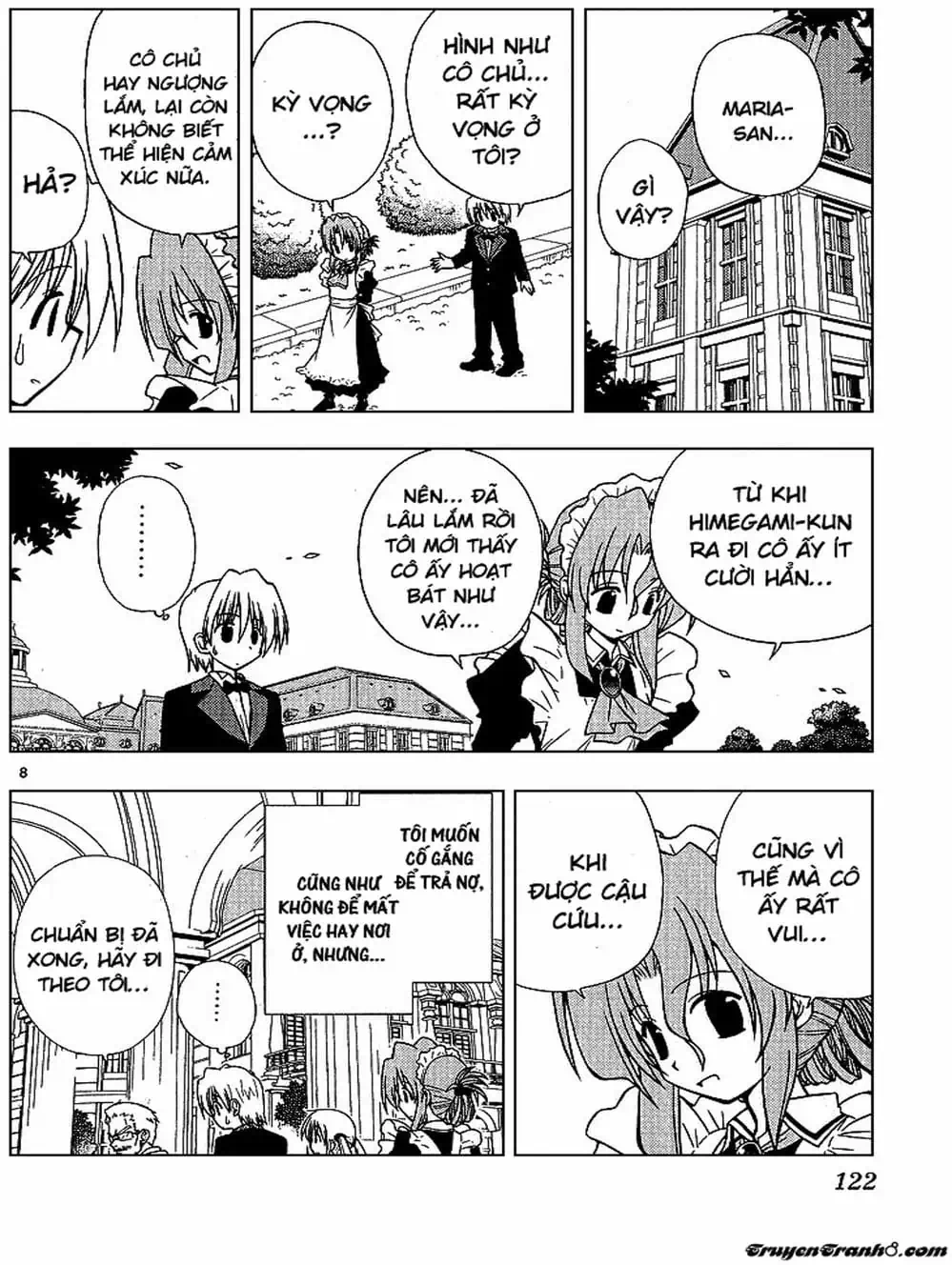 Truyện Tranh Chàng Quản Gia - Hayate No Gotoku trang 4