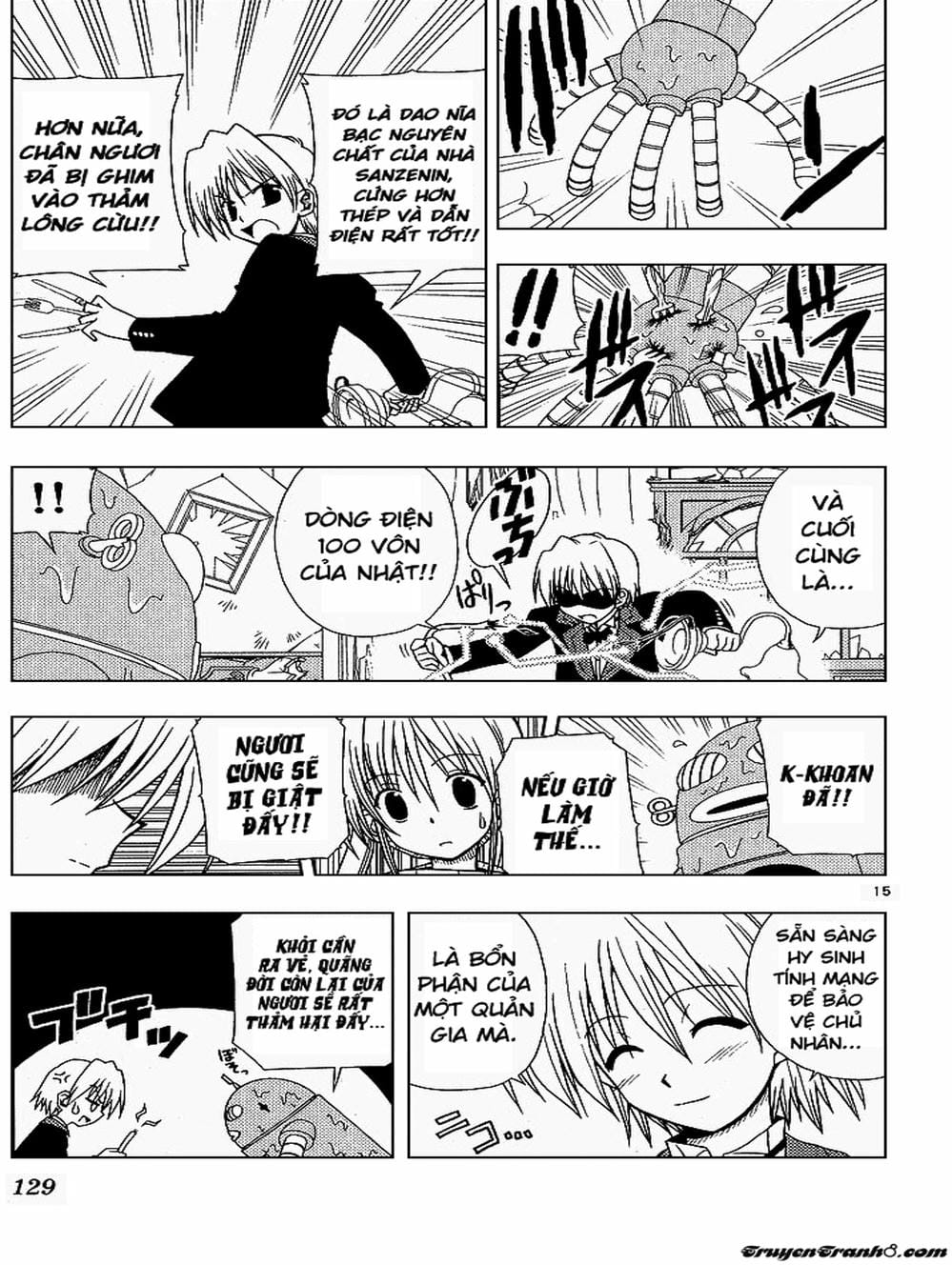 Truyện Tranh Chàng Quản Gia - Hayate No Gotoku trang 4