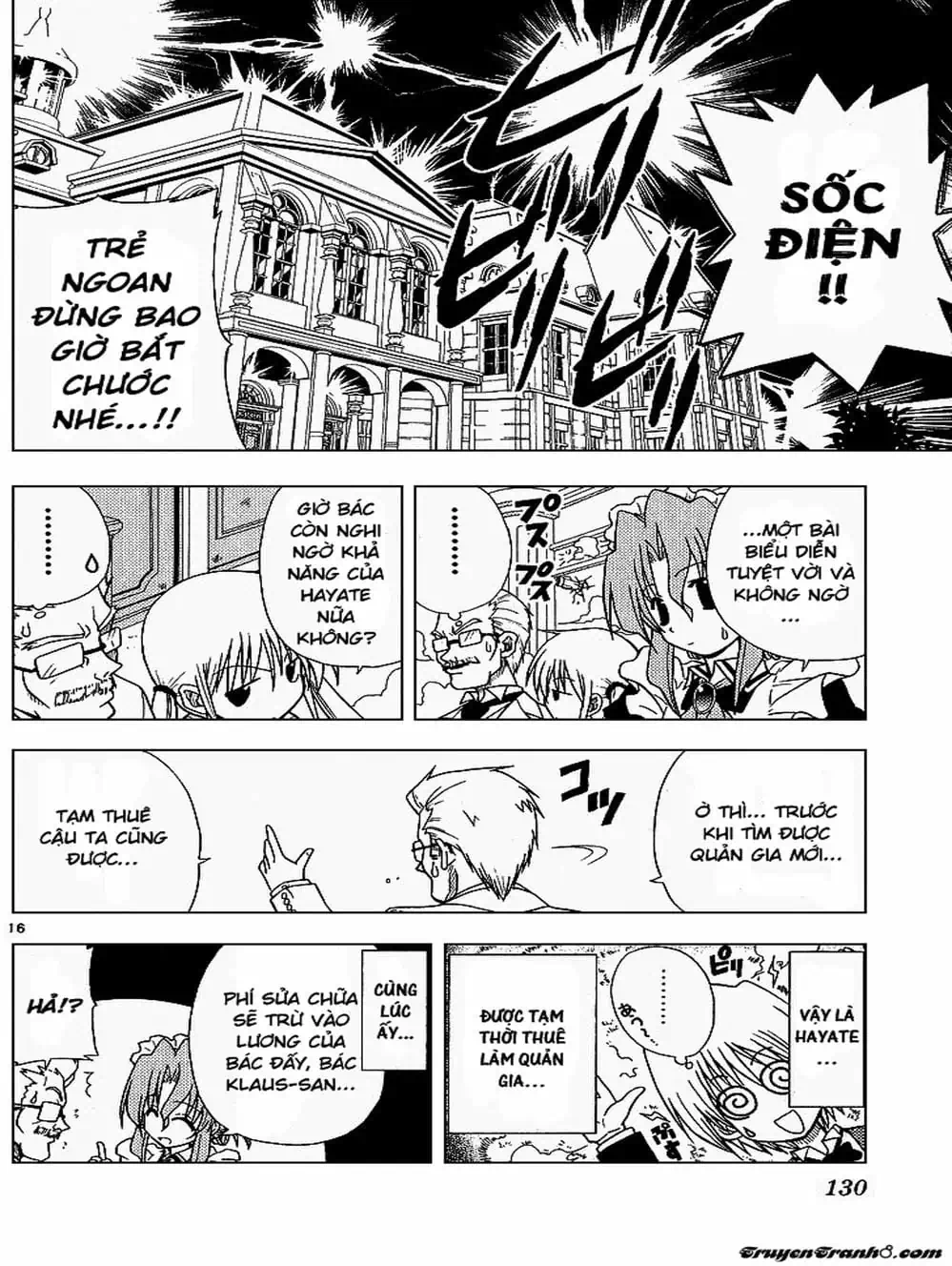 Truyện Tranh Chàng Quản Gia - Hayate No Gotoku trang 4