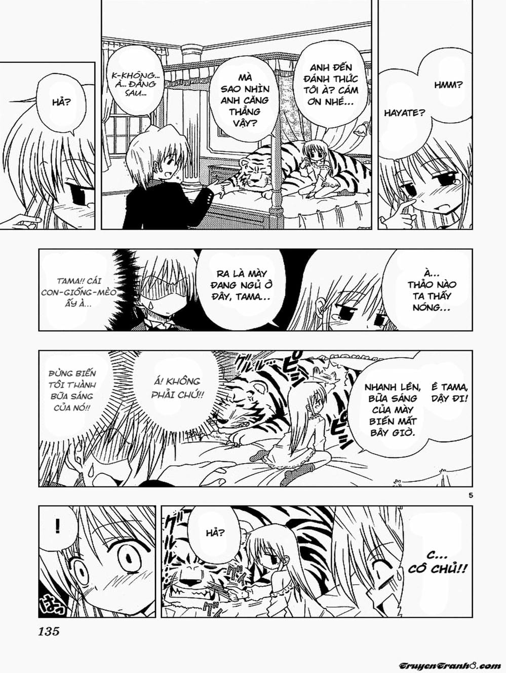 Truyện Tranh Chàng Quản Gia - Hayate No Gotoku trang 4