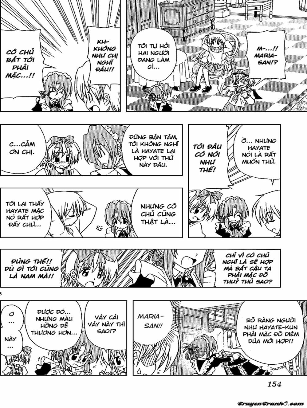 Truyện Tranh Chàng Quản Gia - Hayate No Gotoku trang 4