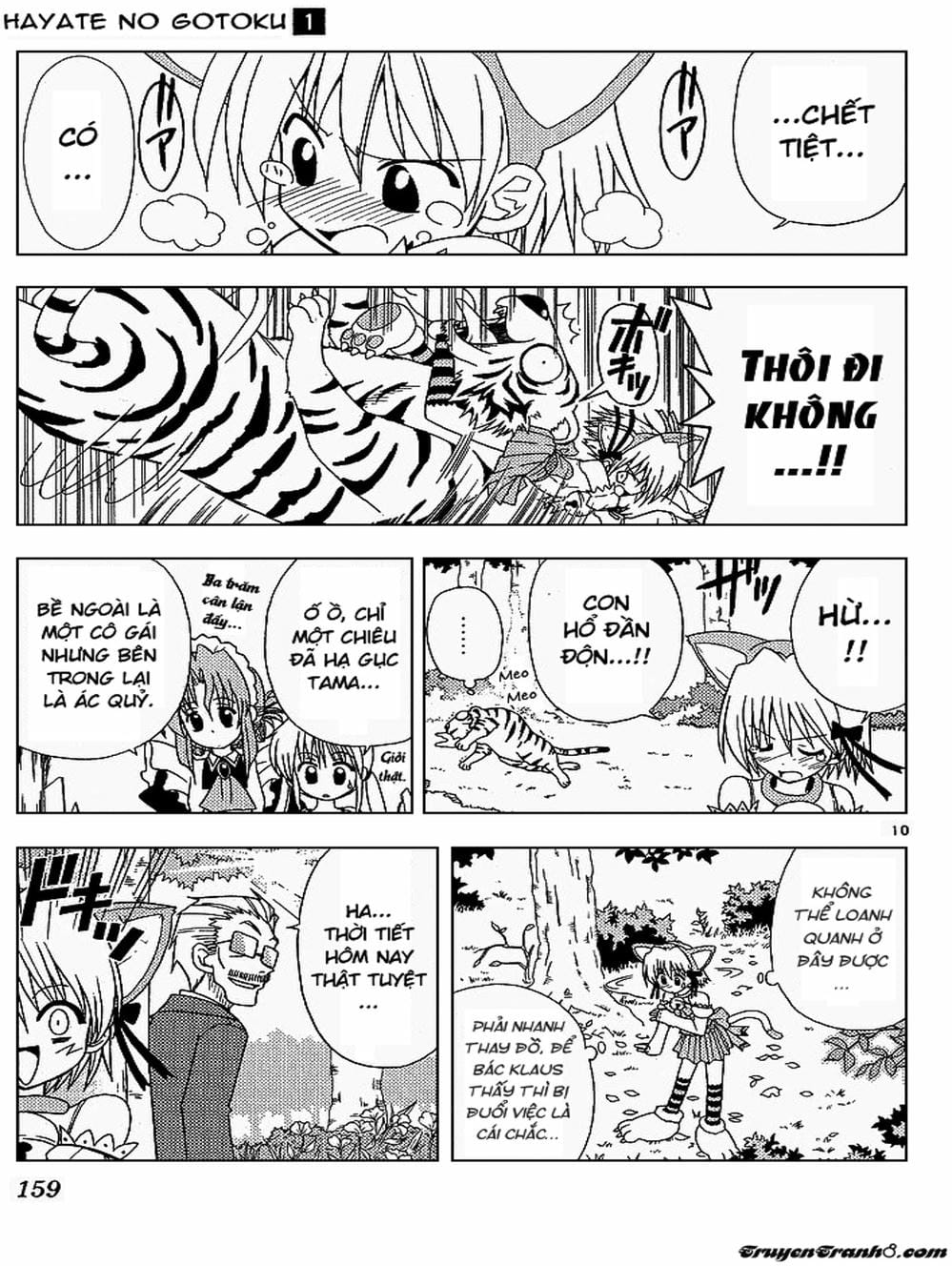 Truyện Tranh Chàng Quản Gia - Hayate No Gotoku trang 4