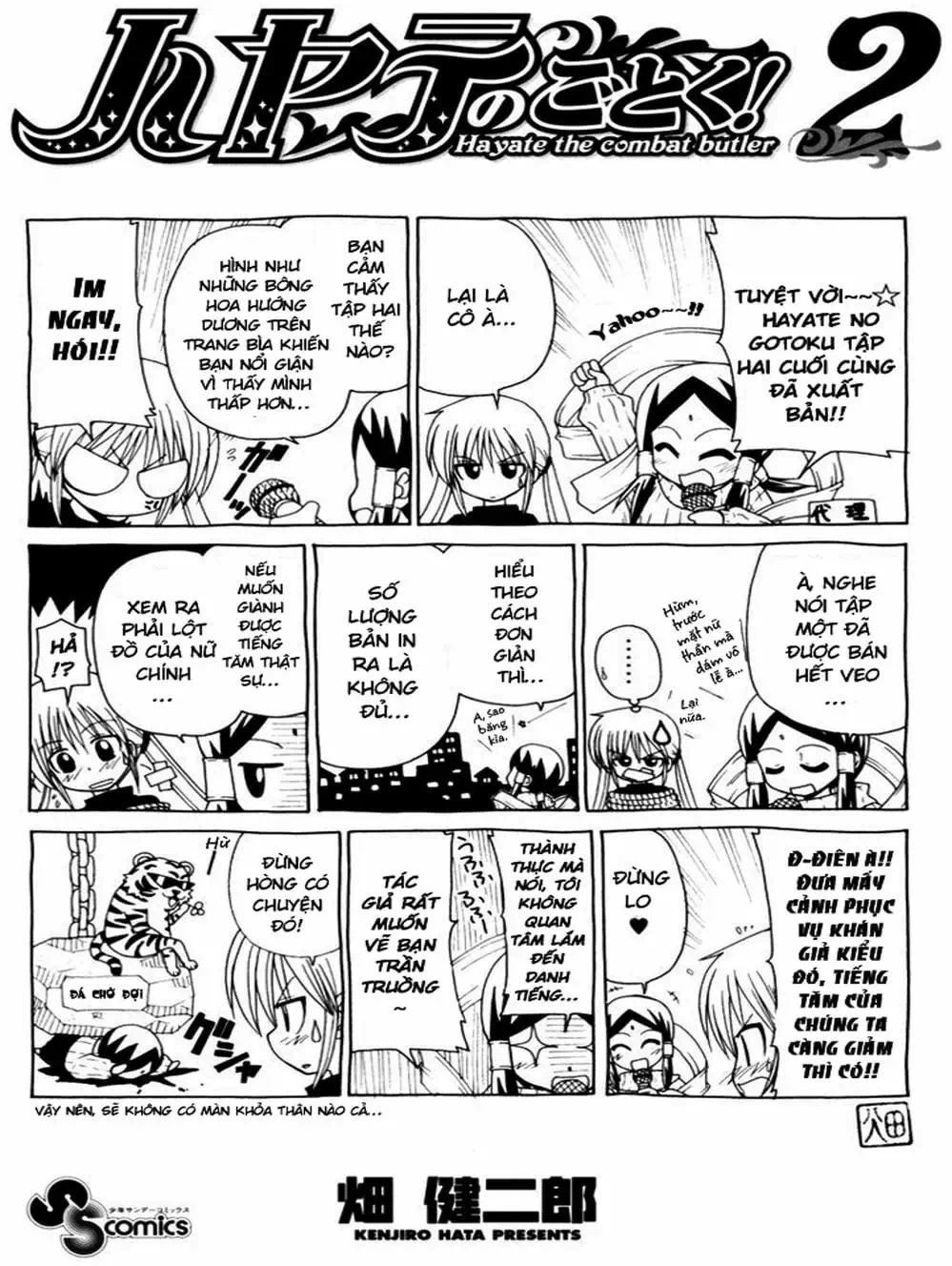 Truyện Tranh Chàng Quản Gia - Hayate No Gotoku trang 4