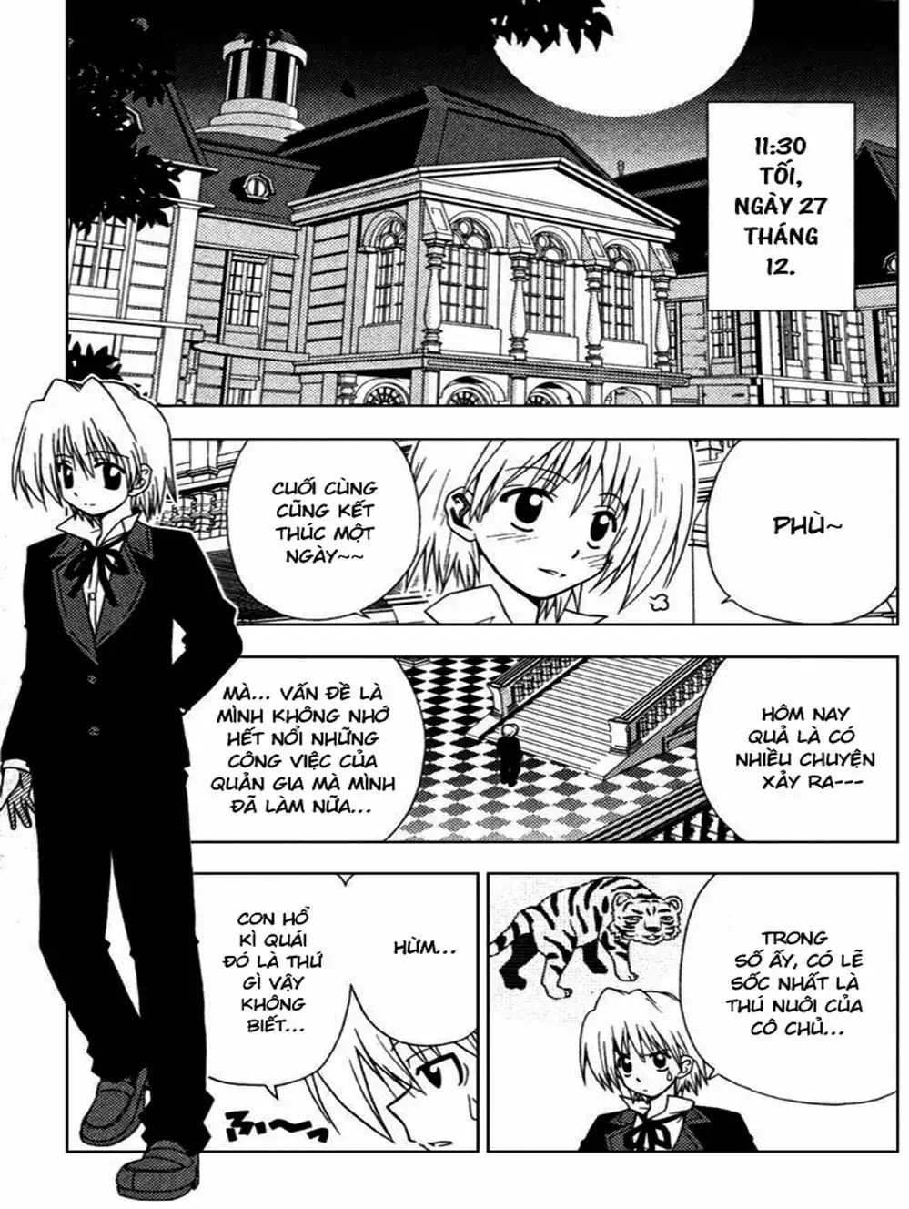 Truyện Tranh Chàng Quản Gia - Hayate No Gotoku trang 4