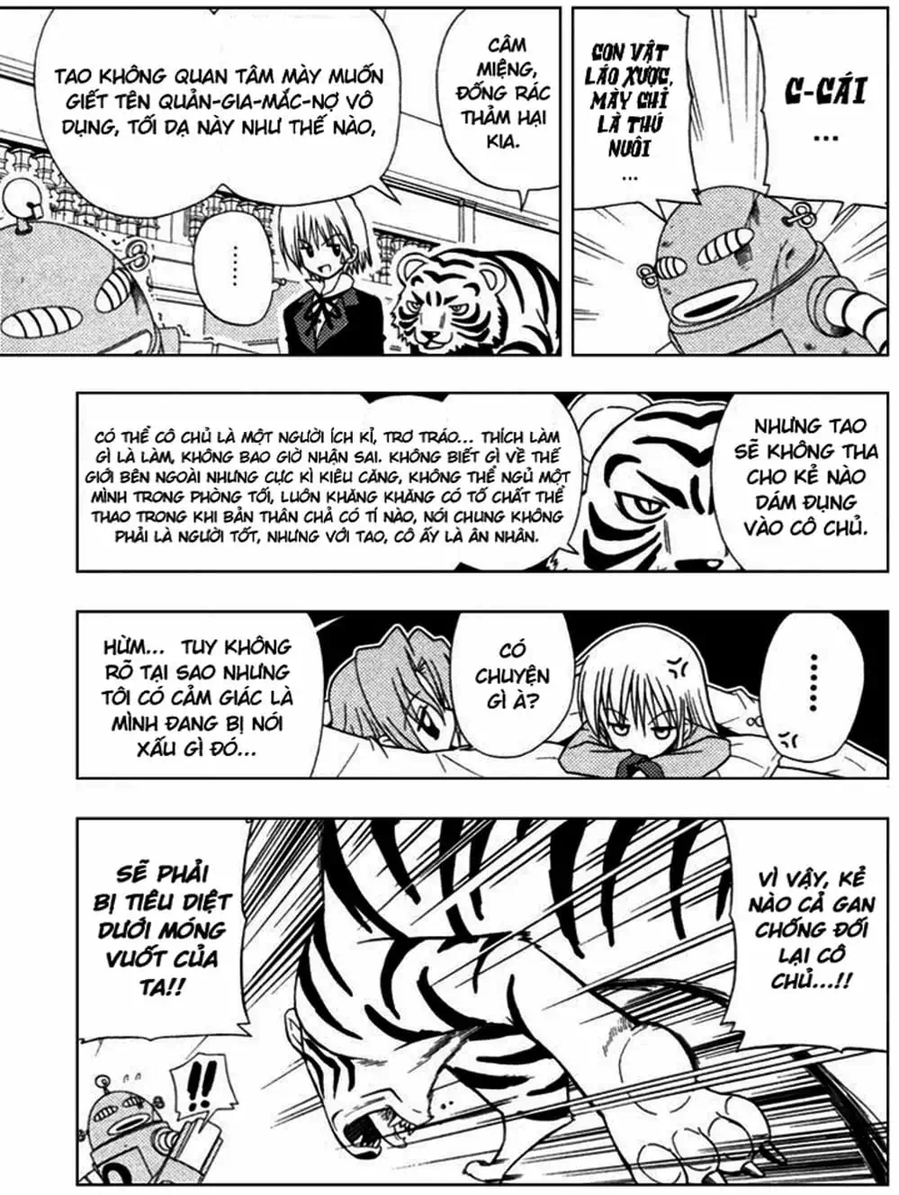 Truyện Tranh Chàng Quản Gia - Hayate No Gotoku trang 4