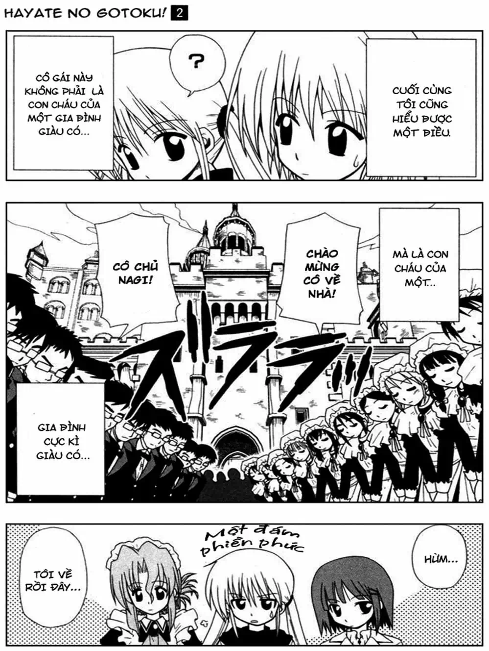Truyện Tranh Chàng Quản Gia - Hayate No Gotoku trang 4