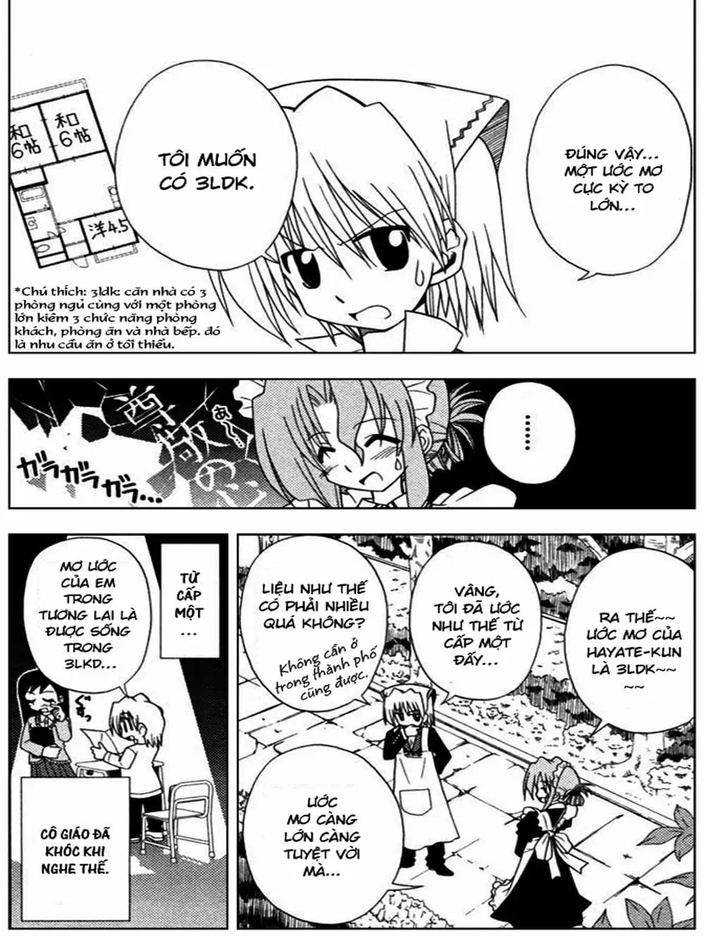 Truyện Tranh Chàng Quản Gia - Hayate No Gotoku trang 4