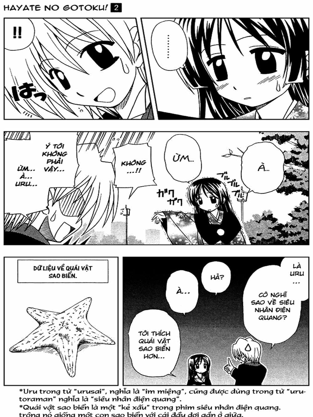 Truyện Tranh Chàng Quản Gia - Hayate No Gotoku trang 4