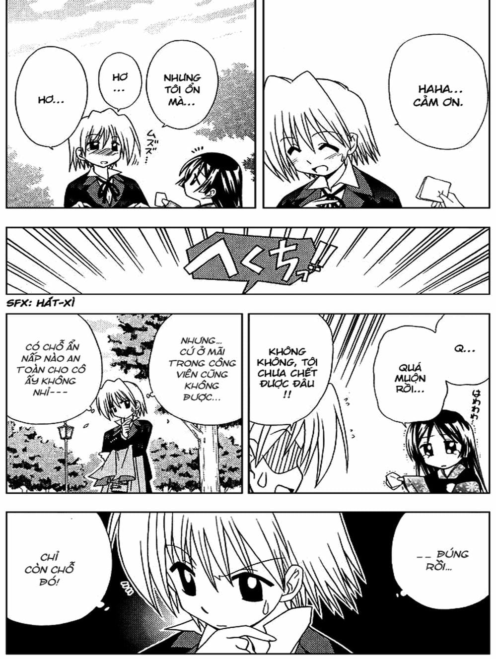 Truyện Tranh Chàng Quản Gia - Hayate No Gotoku trang 4