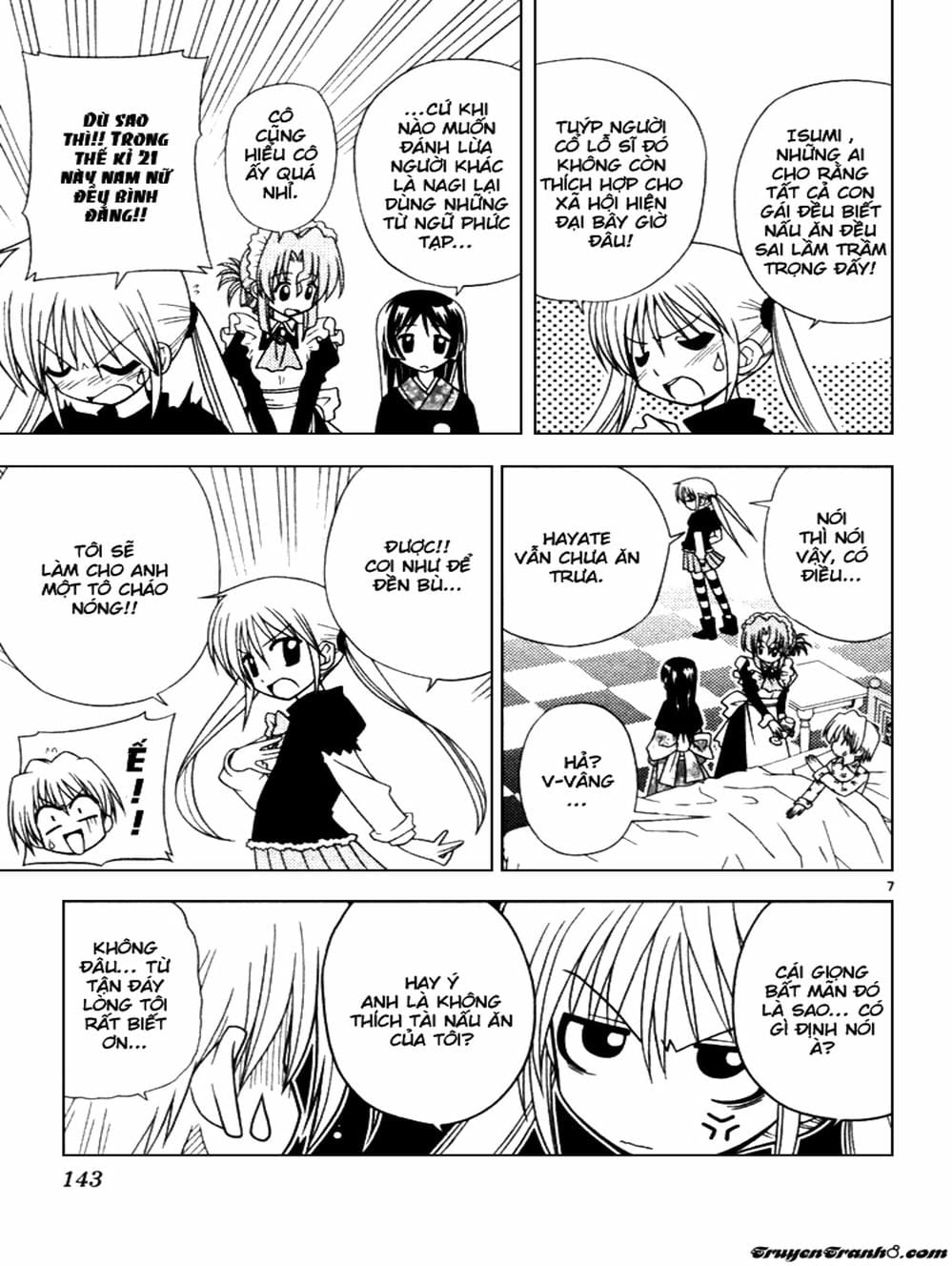 Truyện Tranh Chàng Quản Gia - Hayate No Gotoku trang 4