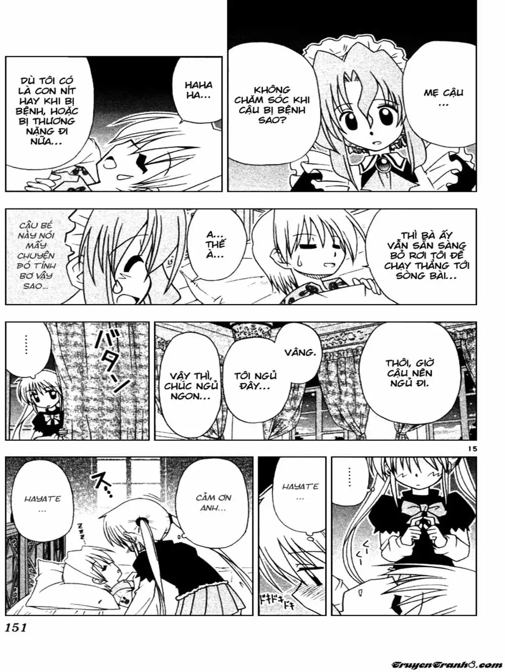 Truyện Tranh Chàng Quản Gia - Hayate No Gotoku trang 4