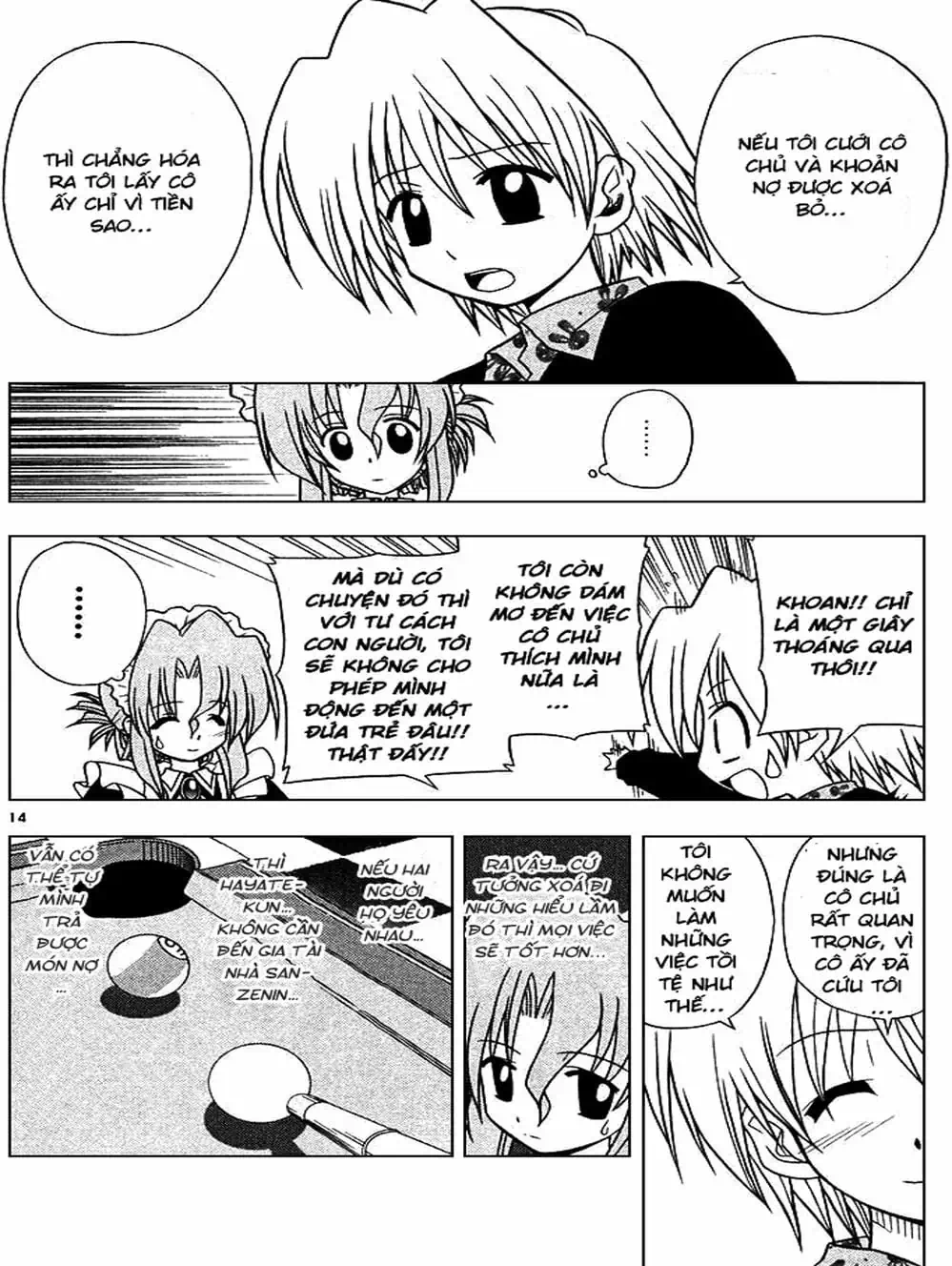 Truyện Tranh Chàng Quản Gia - Hayate No Gotoku trang 4