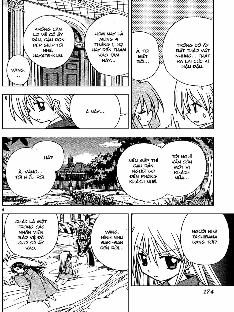 Truyện Tranh Chàng Quản Gia - Hayate No Gotoku trang 4