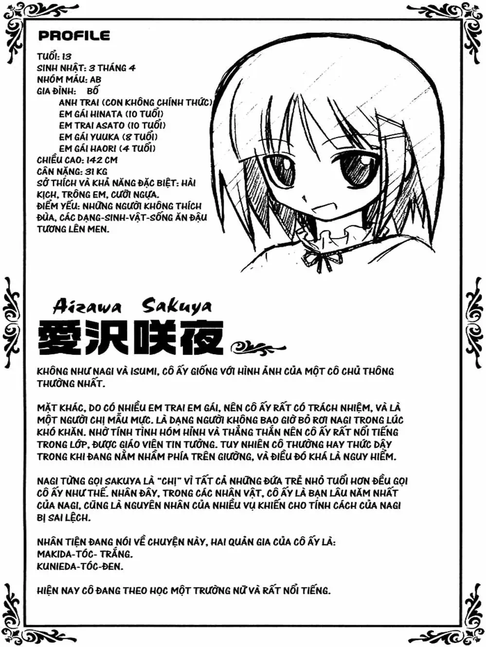 Truyện Tranh Chàng Quản Gia - Hayate No Gotoku trang 4