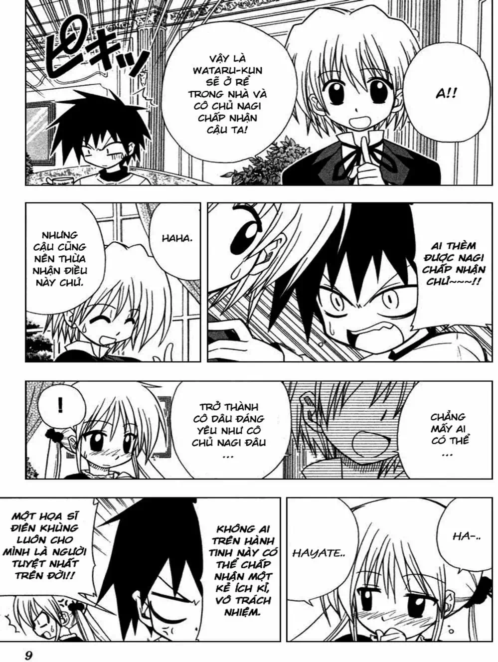 Truyện Tranh Chàng Quản Gia - Hayate No Gotoku trang 4