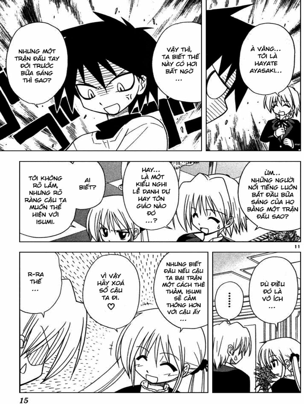 Truyện Tranh Chàng Quản Gia - Hayate No Gotoku trang 4